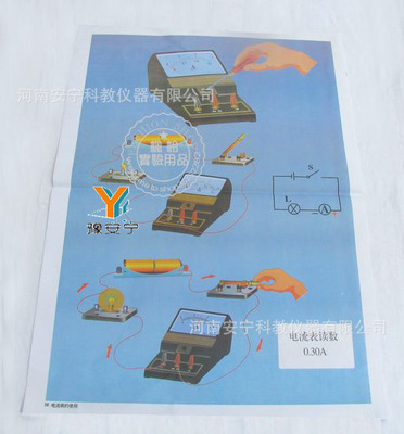 數理化教學器材-【安寧科教】51012 初中物理教學掛圖 電磁能-數理化教學器材.